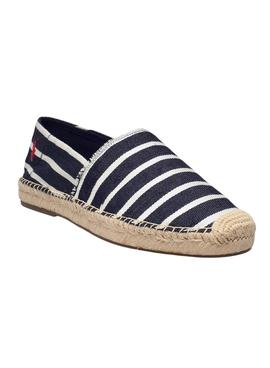 Alpargatas Polo Ralph Lauren Rayas Marino Hombre