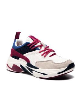 Zapatillas Pepe Jeans Sinyu Blancas Mujer