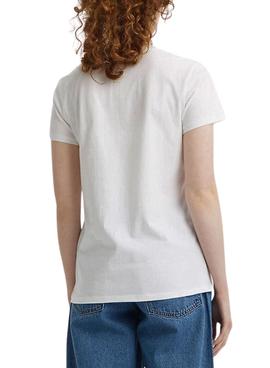 Camiseta Levis The Perfect 501 Blanca Para Mujer