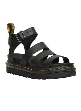 Sandalias Dr Martens Blaire Negras Para Mujer