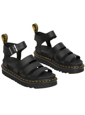 Sandalias Dr Martens Blaire Negras Para Mujer