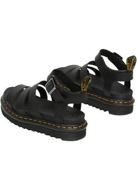 Sandalias Dr Martens Blaire Negras Para Mujer