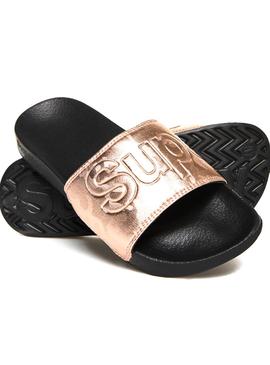 Chanclas Superdry Metalizado Mujer