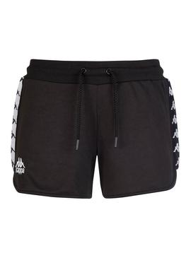 Short Kappa Anguy Negro Mujer