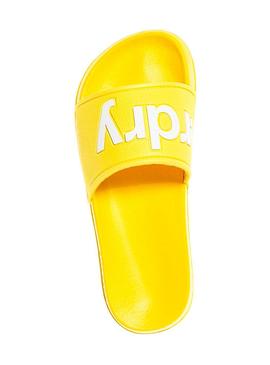 Chanclas Superdry EVA Amarillo Mujer