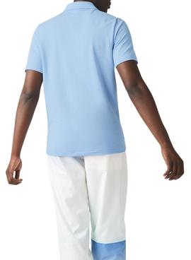 Polo Lacoste  Sport  Azul Para Hombre
