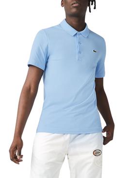 Polo Lacoste  Sport  Azul Para Hombre