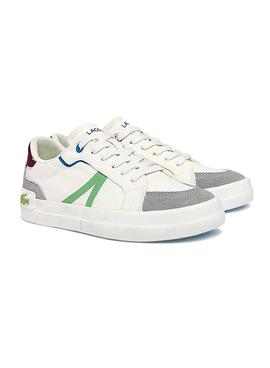 Zapatillas Lacoste L004 Blancas Para Mujer
