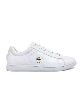 Zapatillas Lacoste Carnaby Evo Blancas Mujer