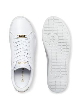 Zapatillas Lacoste Carnaby Evo Blancas Mujer