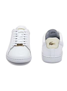 Zapatillas Lacoste Carnaby Evo Blancas Mujer