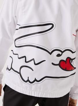 Chándal Lacoste Sport Blanco Y Negro Hombre