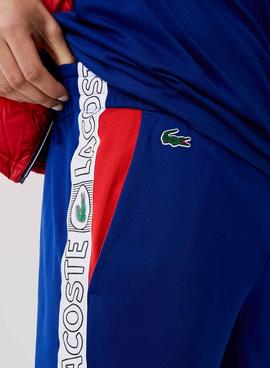 Pantalón Lacoste Sport Azul Para Hombre