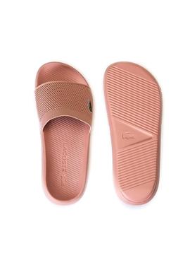 Chanclas Lacoste Malla Rosa