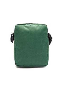Bolso Bandolera Lacoste Neocroc Verde Para Hombre