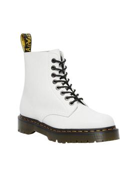 Botas Dr Martens 1460 Pascal Bex Blancas Mujer