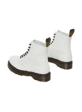 Botas Dr Martens 1460 Pascal Bex Blancas Mujer