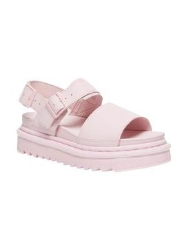 Sandalias Dr Martens Voss Mono Rosa Para Mujer