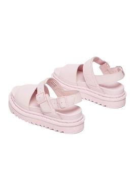 Sandalias Dr Martens Voss Mono Rosa Para Mujer