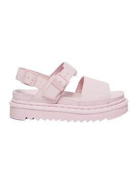 Sandalias Dr Martens Voss Mono Rosa Para Mujer