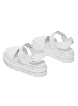 Sandalias Dr Martens Voss Mono Blancas Para Mujer