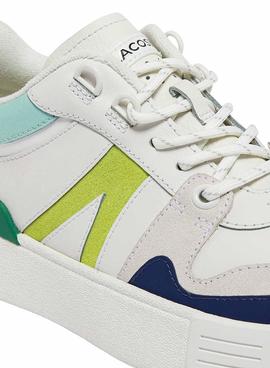 Zapatillas Lacoste L002 Blancas Para Mujer