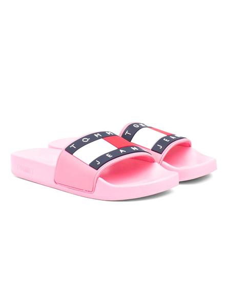 Chanclas Tommy Flag Rosa Mujer