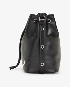 Bolsa Fred Perry Amy Winehouse Negro Para Mujer