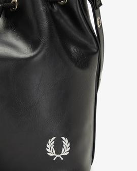Bolsa Fred Perry Amy Winehouse Negro Para Mujer