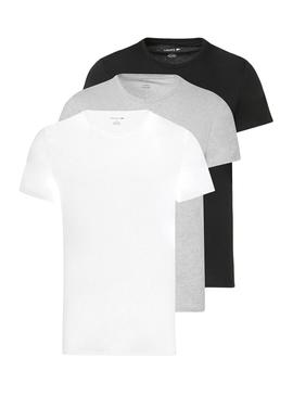 Pack De 3 Camisetas Lacoste Lounge Para Hombre