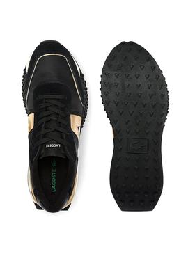 Zapatillas Lacoste L Spin Deluxe Negras Hombre