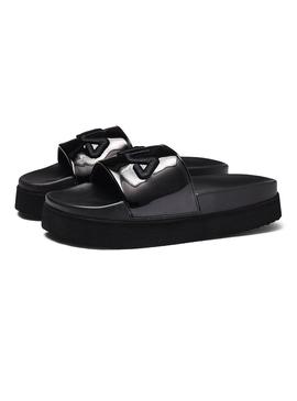 Sandalias Fila Morro Heritage Negro mujer