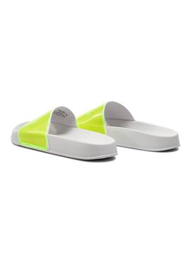 Chanclas Pepe Jeans Flap Fluor Amarillo Mujer