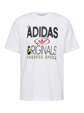 Camiseta Adidas Originals Forever Blanca Hombre