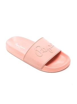 Chanclas Pepe Jeans Flap Bass Coral Mujer