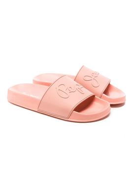 Chanclas Pepe Jeans Flap Bass Coral Mujer