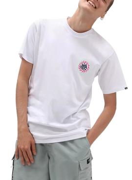 Camiseta Vans Summer Camp Blanca Hombre