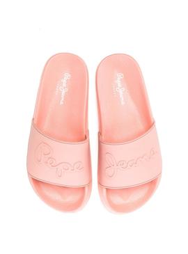 Chanclas Pepe Jeans Flap Bass Coral Mujer