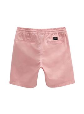 Bermudas Vans Relaxed Elastic Rosa Para Hombre