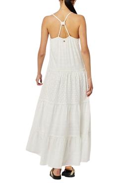 Vestido Superdry Vintage Lace Cami Blanco Mujer