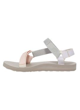 Sandalia Teva W Original Universal Beige Mujer