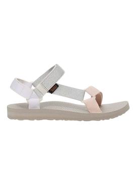 Sandalia Teva W Original Universal Beige Mujer