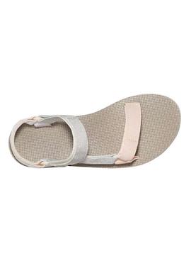 Sandalia Teva W Original Universal Beige Mujer