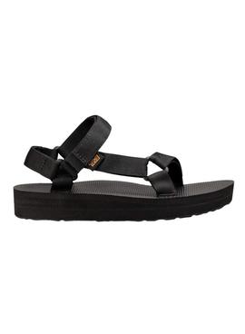 Sandalia Teva W Midform Universal Negra Para Mujer