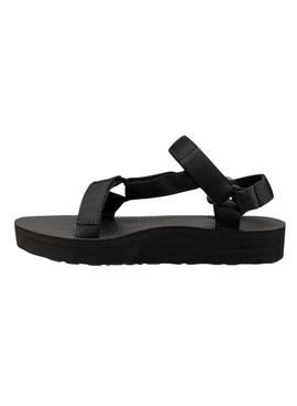 Sandalia Teva W Midform Universal Negra Para Mujer