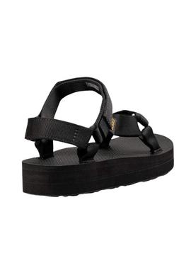 Sandalia Teva W Midform Universal Negra Para Mujer