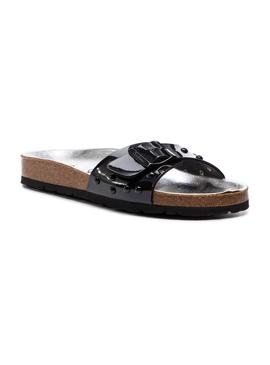 Chanclas Pepe Jeans Oban Studs Negro Mujer