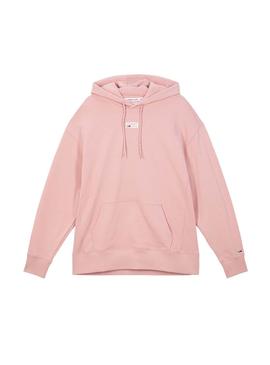 Sudadera Tommy Jeans Tiny Rosa Para Hombre