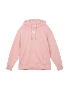 Sudadera Tommy Jeans Tiny Rosa Para Hombre