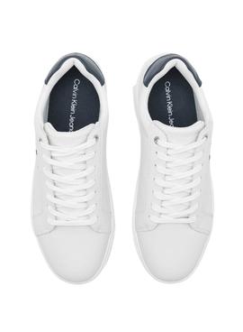 Zapatillas Calvin Klein Chunky Blancas Para Hombre